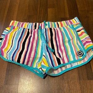 ROXY multicolored swim board shorts